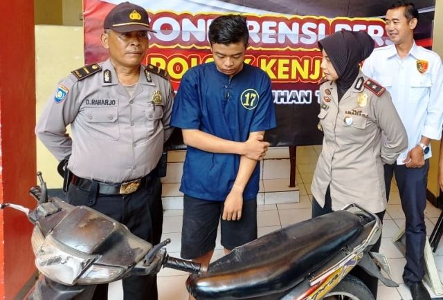 Terjatuh Dari Motor Tunggangan,  Joki Jambret Berhasil Ditangkap