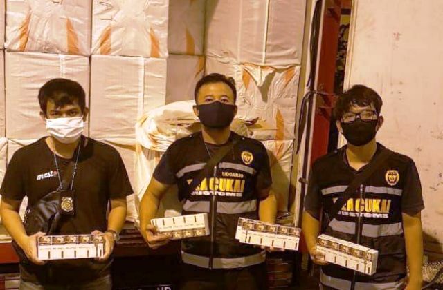 Kanwil Bea Cukai Berhasil Amankan 3,1 Juta Batang Rokok Ilegal