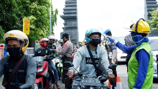 Langgar PSBB, 289 Pengendara Dapat Surat Teguran