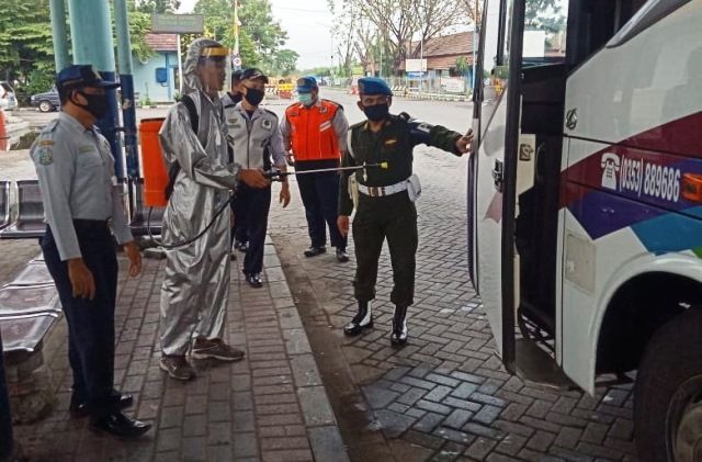 Dibuka, Terminal Bunder Terapkan Protokol Kesehatan