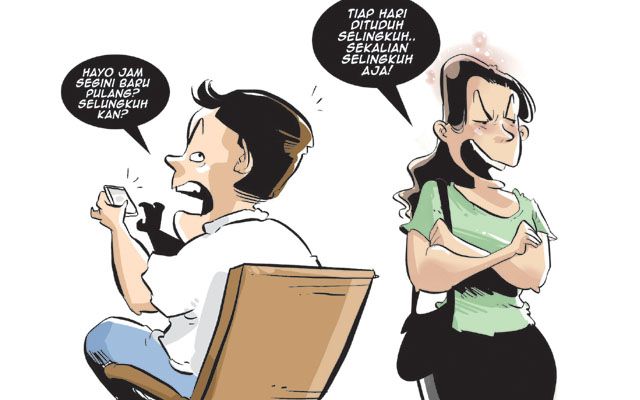 Abaikan Suami Posesif, Cari Yang Lebih Pengertian