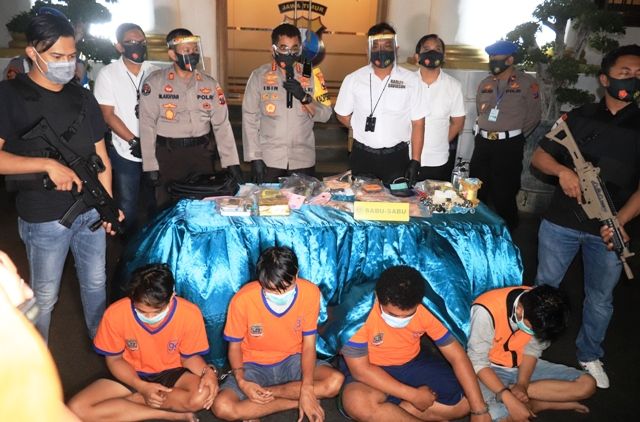 Polisi Ringkus Empat Jaringan Narkoba Lapas Porong, 1 Bede Didor Mati