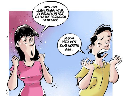 Punya Tetangga Kaya, Sayang Tak Kuat Iman