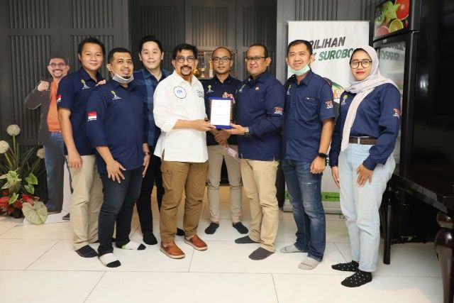 Komit Naikkan Level, HIPMI Dukung Machfud Arifin di Pilwali Surabaya