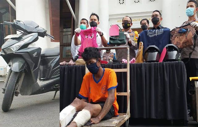 Digerebek Saat Nyabu di Rumah, Pejambret Ibu-Anak di Jalan Tidar Didor