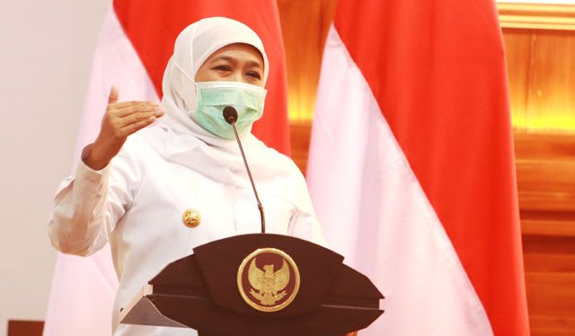 Gubernur Khofifah Siap Jadi Yang Pertama Divaksin Covid 19