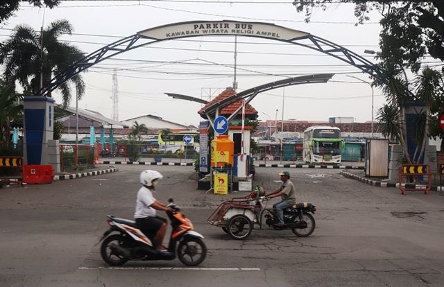 Renovasi Terminal Wisata Religi Ampel Tertunda karena Covid