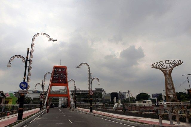 Jembatan Joyoboyo Sudah Rampung, Tinggal Finishing dan Pemeliharaan