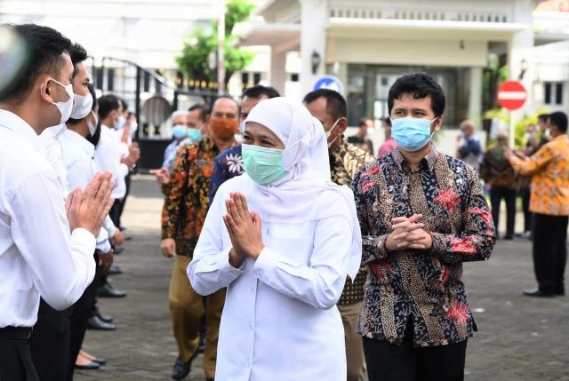 Khofifah Minta CPNS Pemprov Sebarkan Virus Inovasi