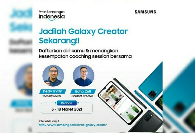Samsung Cari Galaxy Creator yang Siap Jadi Bintang!