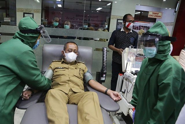 Sembuh dari Covid, Cak Ji Donorkan Plasma Konvalesen
