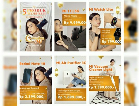 5 Produk Xiaomi Wajib Beli di Momen Hari Kartini