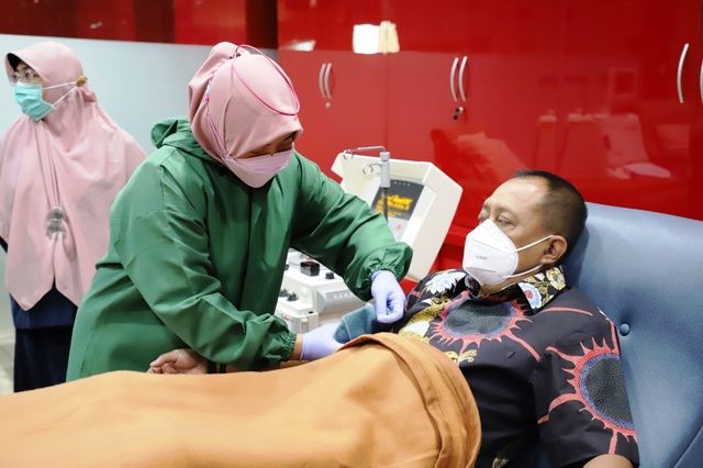 Donor Plasma Konvalesen Lagi, Armuji Ingin Sumbang Stok Darah PMI