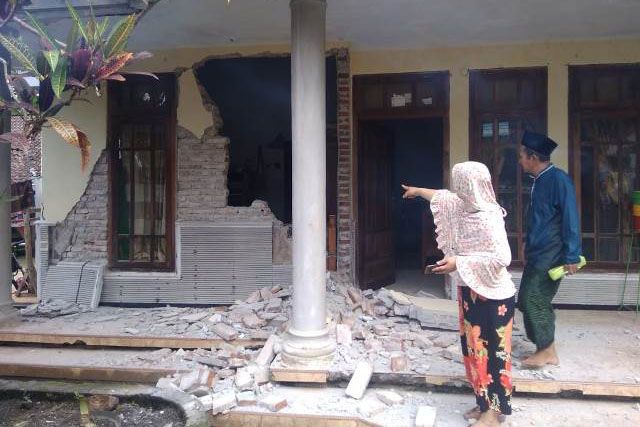 17 Daerah di Jatim Terdampak Kerusakan Gempa, 7 Meninggal, 12 Luka