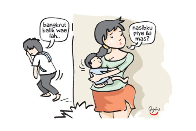 Bisnis Bangkrut, Suami Pilih Balik ke Istri Pertama