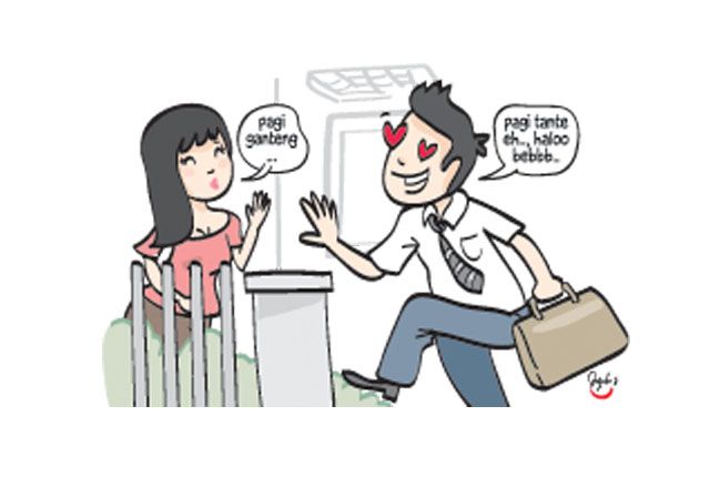 Pamitnya Berangkat Kerja, Ternyata Jemput Tante-Tante
