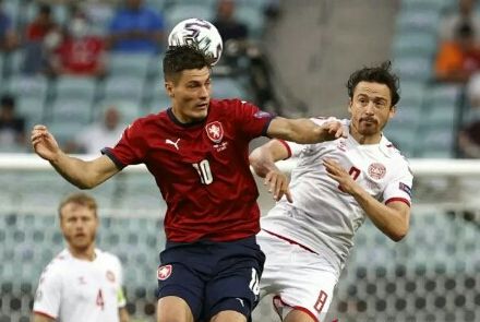 Ceko sudah kehabisan tenaga saat disingkirkan Denmark