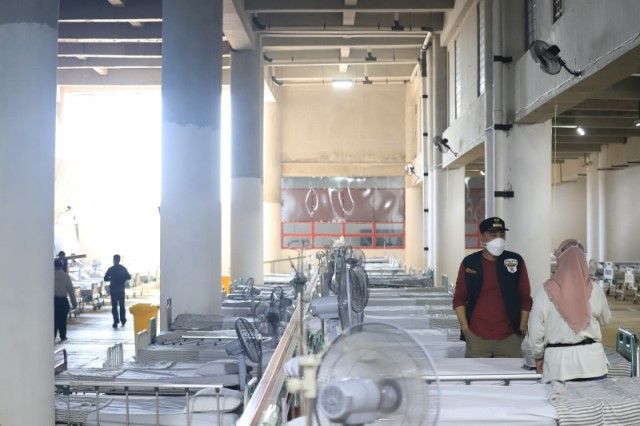 TNI AL Siapkan RS Lapangan di Mako Marinir Surabaya