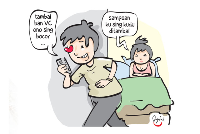 Ilustrasi Iso Ae (GRAFIS: JUJUK SUWANDONO)