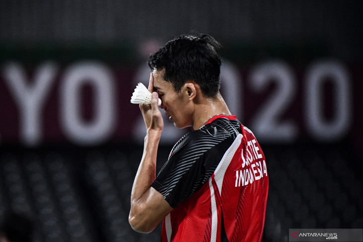 Jonatan Christie tidak tampil meyakinkan saat dikalahkan oleh Brian Yang dari Kanada. (Antara)