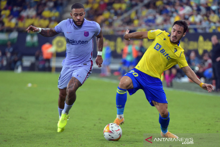 Memphis Depay kian kesulitan mencetak gol untuk Barcelona.