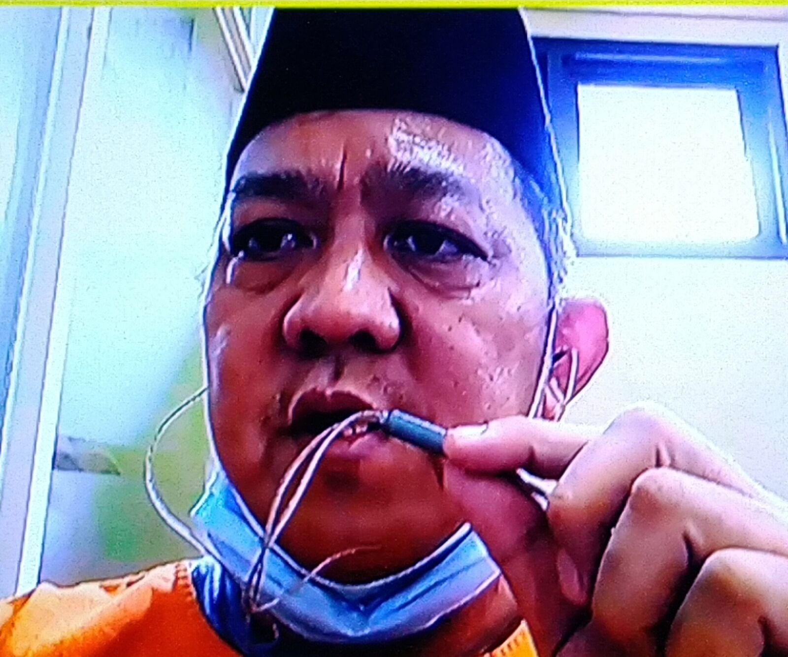 Pengusaha Rudi Hendrik diadili di PN Surabaya karena diduga menipu rekanan bisnis (GINANJAR/RADAR SURABAYA).