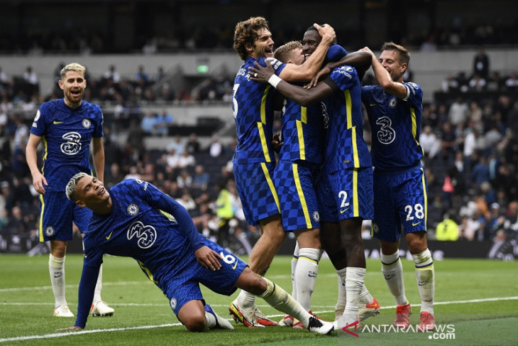 Pemain Chelsea menunjukkan performa bagus di awal kompetisi. (ANTARA)