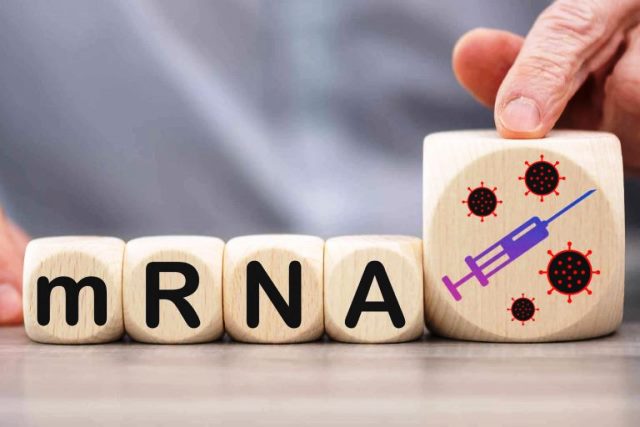 Ilustrasi vaksin dengan platform mRNA. (ISTIMEWA/LIFEPACK)