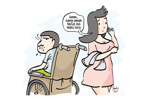 Ilustrasi iso ae (GRAFIS: JUJUK SUWANDONO)