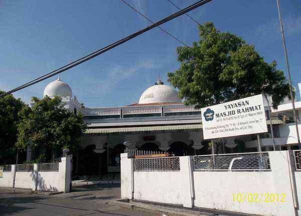 Masjid Raden Rahmat di kawasan Kembang Kuning, Surabaya. (DOK)