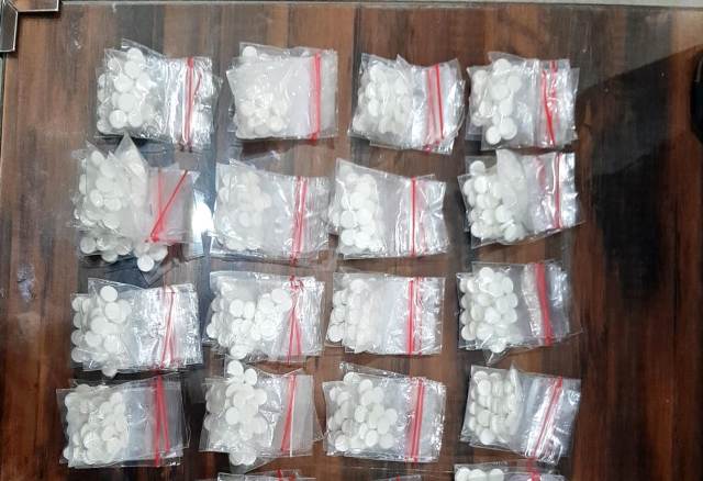 Sebagian barang bukti narkoba yang diamankan dari tersangka RH. (IST)