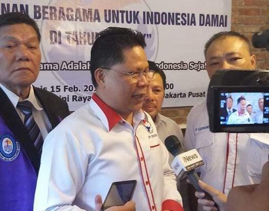 Yerry Tawalujan, Ketua DPP Partai Perindo Bidang Sosial. (ISTIMEWA)