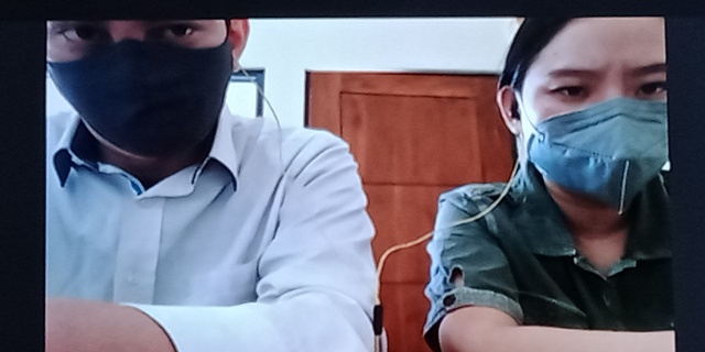 Ignatius Aldo Goenawan dan Jacinda Yohana Alodia diadili di PN Surabaya. (IST)