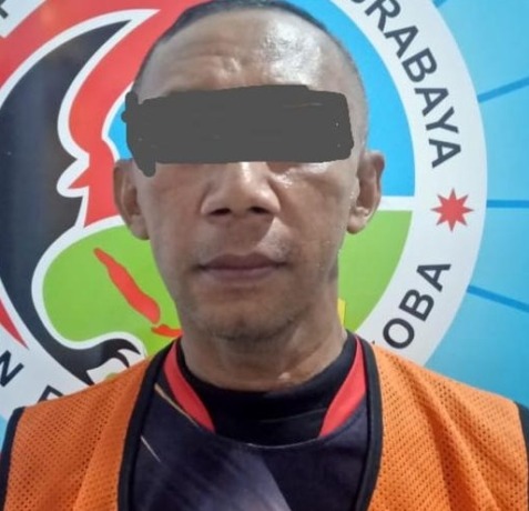 Tersangka Rudi Dwi Herwanto alias Ogah ditahan lantaran membawa sabu. (IST)