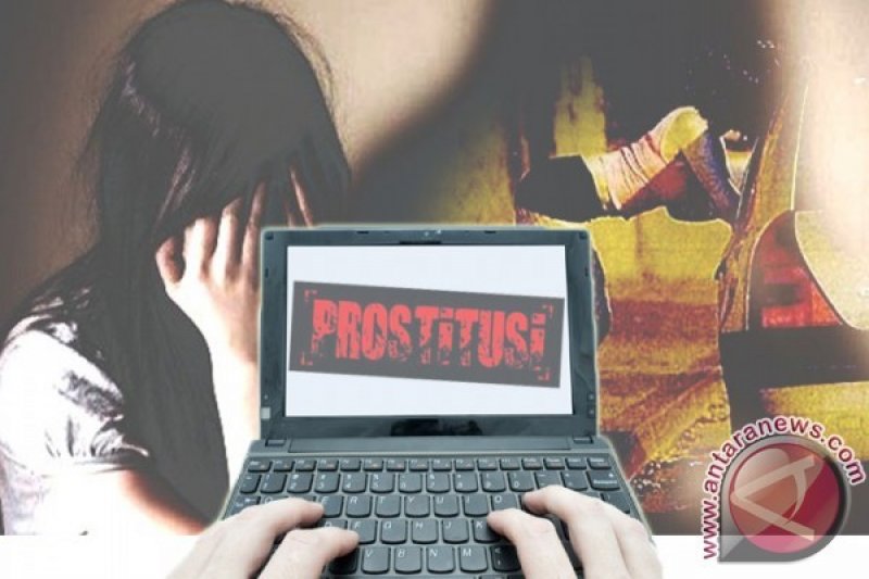 Ilustrasi Prostitusi Online. (ANTARA)