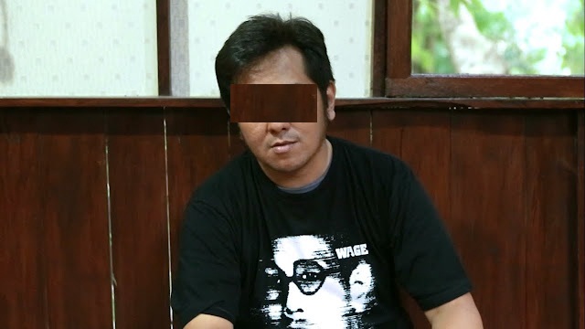 Tersangka MSAT masih enggan menjalani proses hukum di Polda Jatim. (IST)