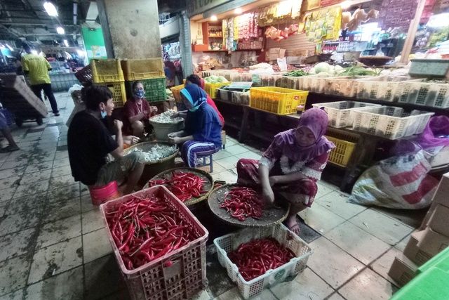 Pasar Wonokromo Surabaya. (DOK/RADAR SURABAYA)