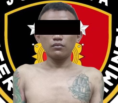 TATOAN: Pencuri sepeda pancal di kawasan apartemen ditangkap polisi. (IST)