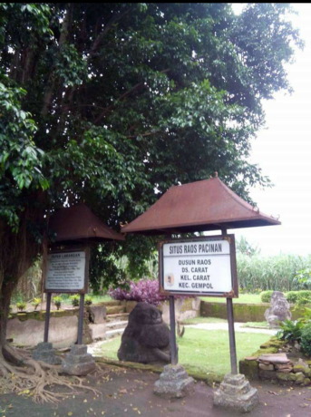 JEJAK SEJARAH: Situs Raos Pacinan di kawasan Gempol, dekat Sungai Porong. (IST)