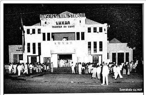 NOSTALGIA: Salah satu bioskop terkenal di Surabaya pada era Hindia Belanda. (IST)