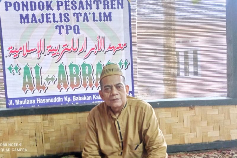 Wakil Ketua Majelis Ulama Indonesia Kabupaten Lebak KH Akhmad Khudori. (ANTARA/HO)