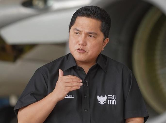 Erick Thohir. (ISTIMEWA)