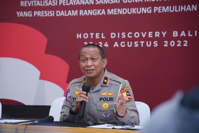 Dirregident Korlantas Polri Brigjen Pol. Yusri Yunus. (ANTARA/HO-Humas Korlantas Polri)