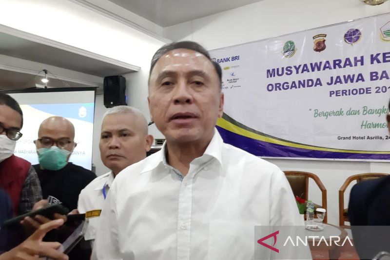 Ketua Umum PSSI Mochamad Iriawan. (ANTARA/Bagus Ahmad Rizaldi)