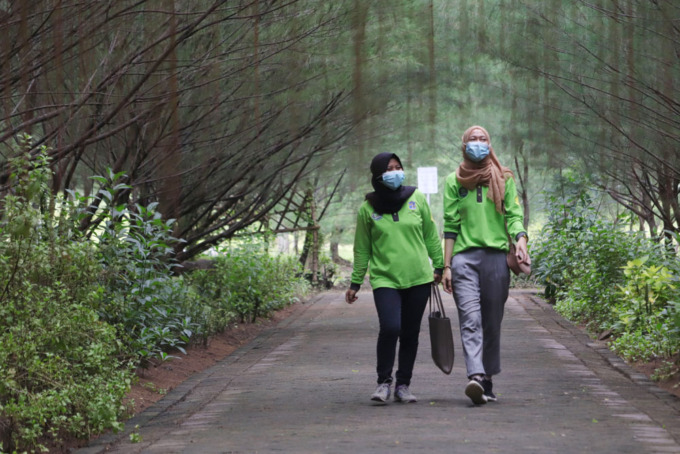 TAHURA: Taman Hutan Rakyat (Tahura) Pakal disiapkan untuk tempat wisata yang murah dan ramah.  (SURYANTO/RADAR SURABAYA)