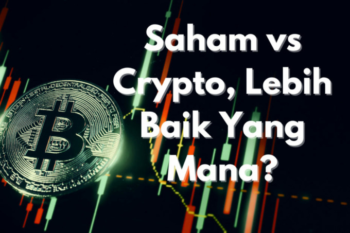 ILUSTRASI: Investasi saham vs investasi crypto. (ISTIMEWA/INVESTBRO.ID)