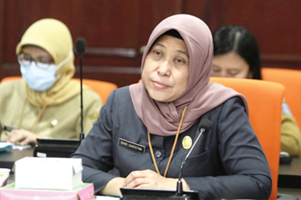 Kepala Dinas Kesehatan Surabaya, Nanik Sukristina (DOK/JAWA POS)