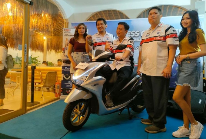INOVASI BARU: Peluncuran resmi Yamaha FreeGo 125 Connected yang diadakan di Mandalika Café pada hari Rabu (21/12). (ISTIMEWA)