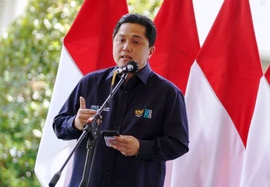 CAWAPRES TERKUAT: Menteri BUMN erick Thohir. (ISTIMEWA)