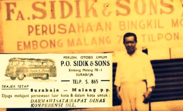 PELOPOR: Karcis bus PO Sidik & Sons trayek Surabaya-Malang yang masih tersisa. (ISTIMEWA)